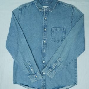 Men's  Long Sleeve Denim Shirt