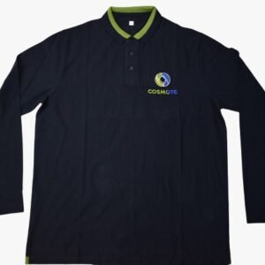 Cosmote Uniform Long Sleeve Polo Shirt